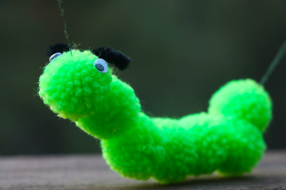 Kid's Craft, Caterpillar Clips - Frugal Family Home